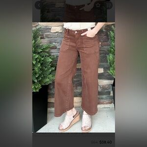 Judy Blue Mid Rise Crop Jeans